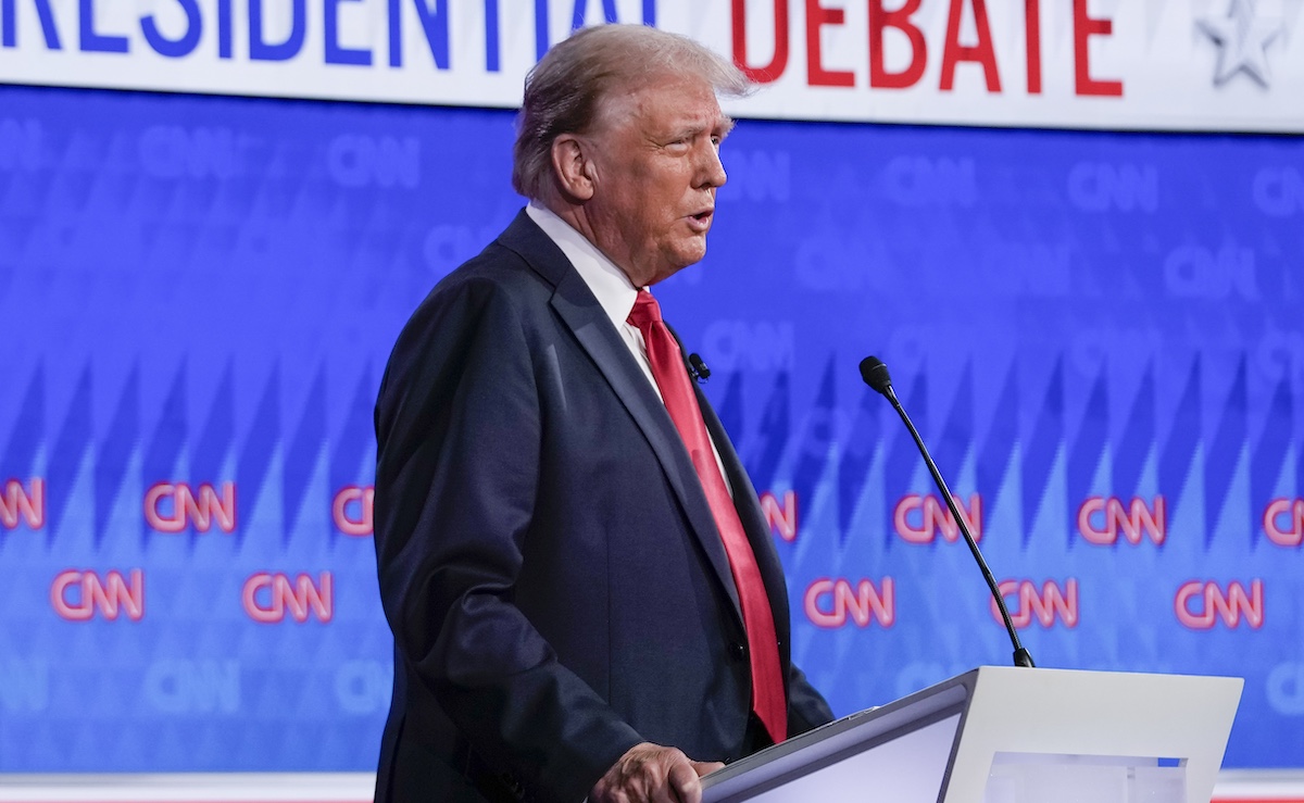 Donald Trump, presidential debate, 6-27-2024