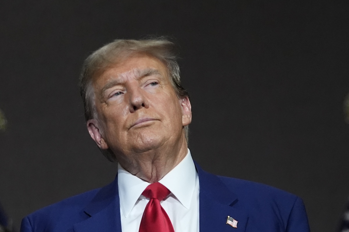Donald Trump in Grand Rapids, Mich., 4-2-2024