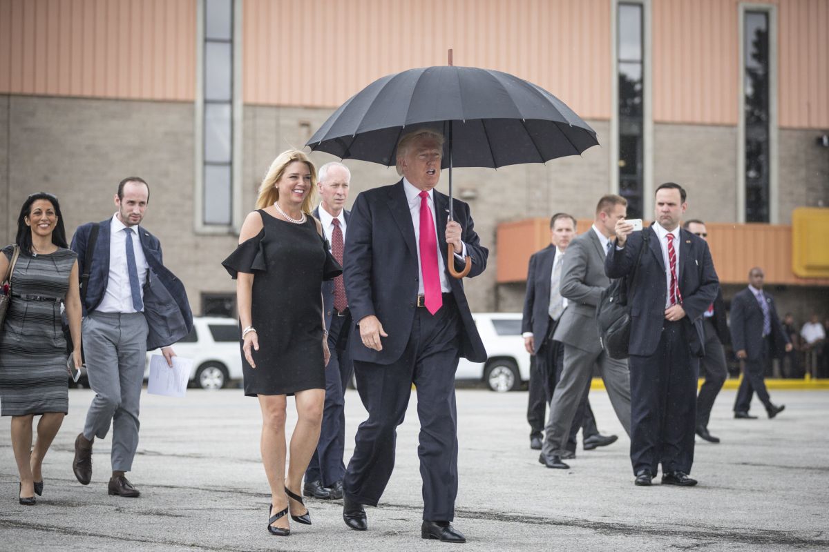 Bondi and Trump
