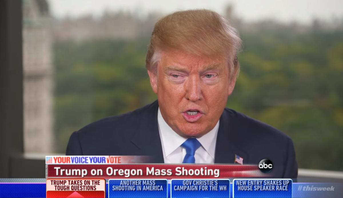 Donald Trump on This Week, 10/4/15