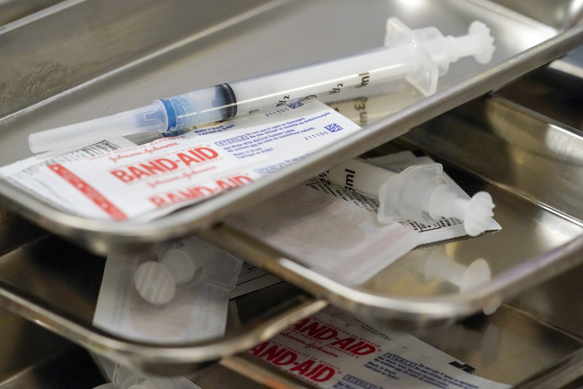 Moderna vaccine file photo March 2021