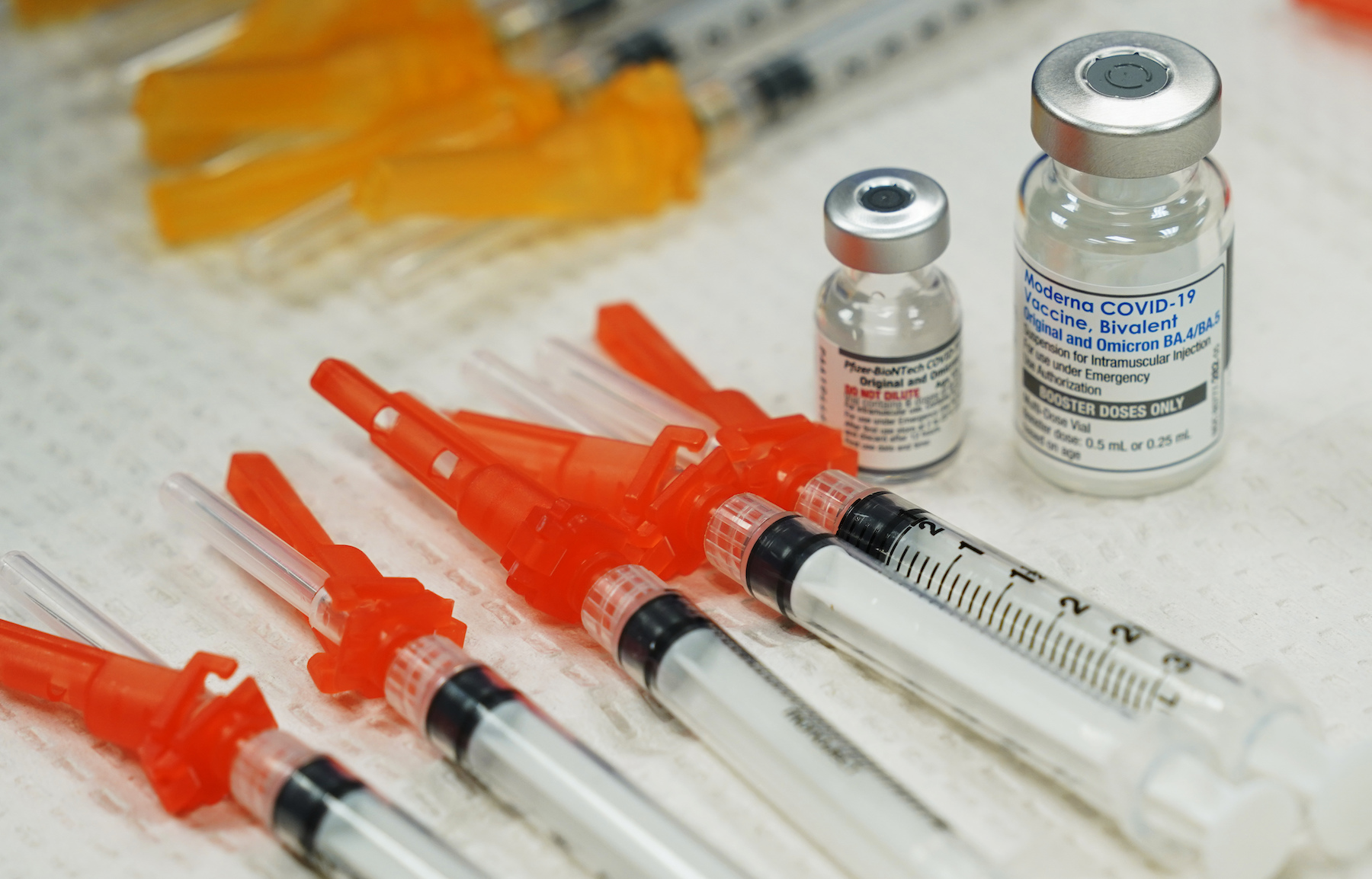 COVID-19 vaccines on Nov. 17, 2022 in Virginia
