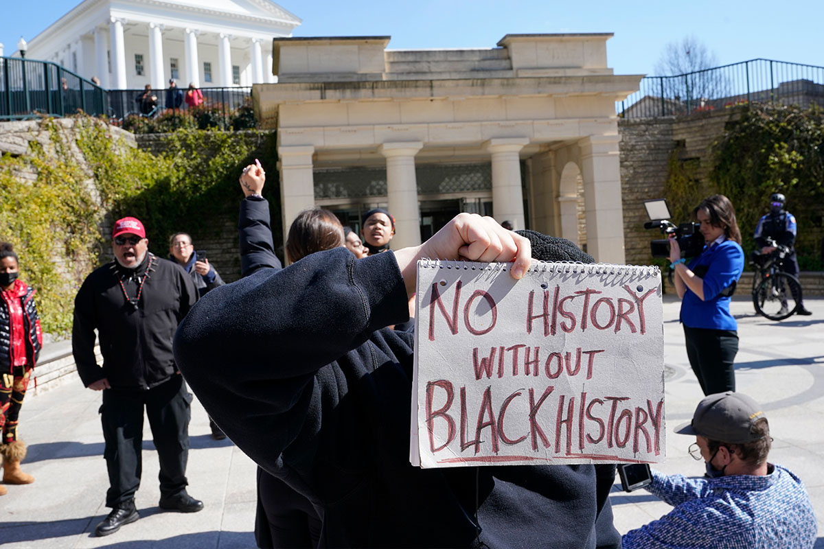 History teaching in Virginia