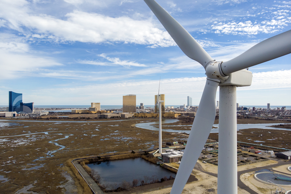 Wind turbine Atlantic City
