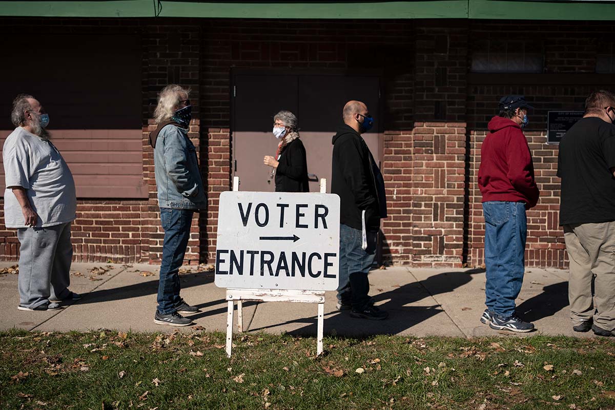 Wisconsin voters, 11-3-2020