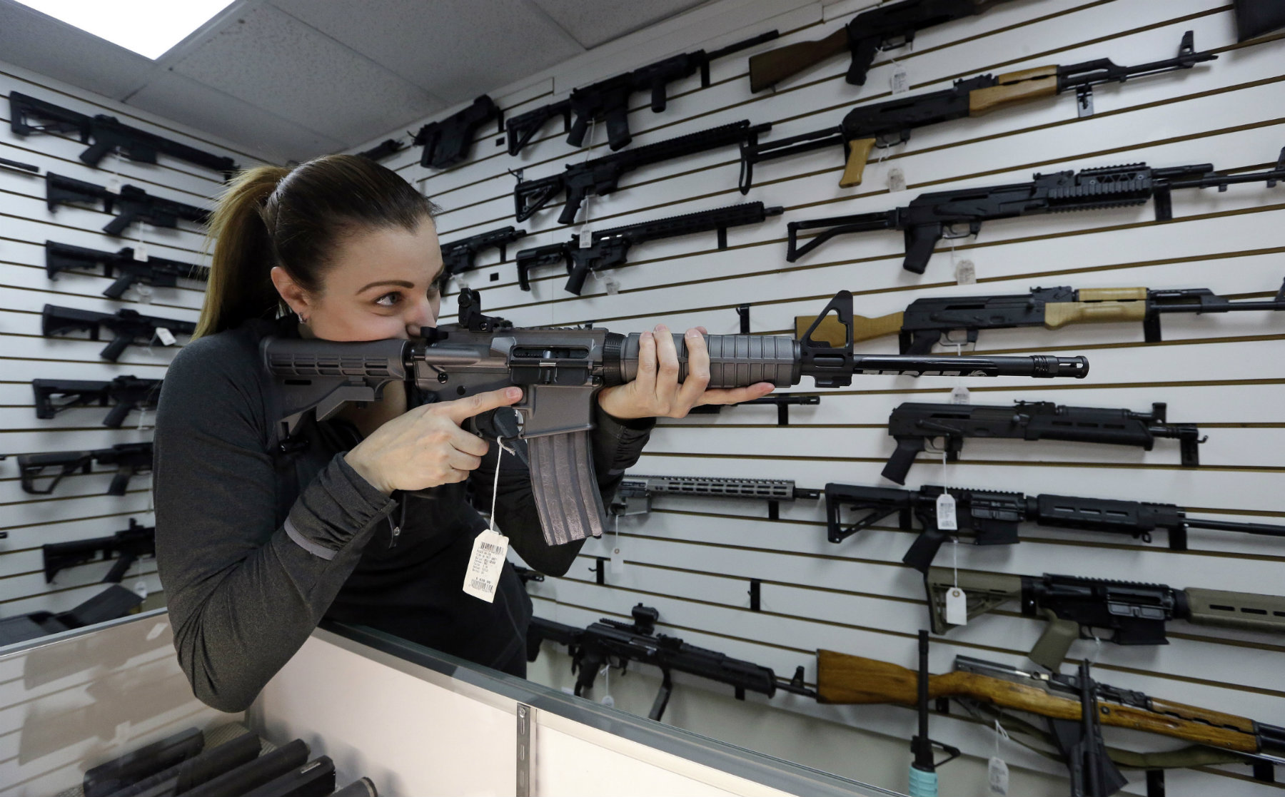 AR-15 AP photo