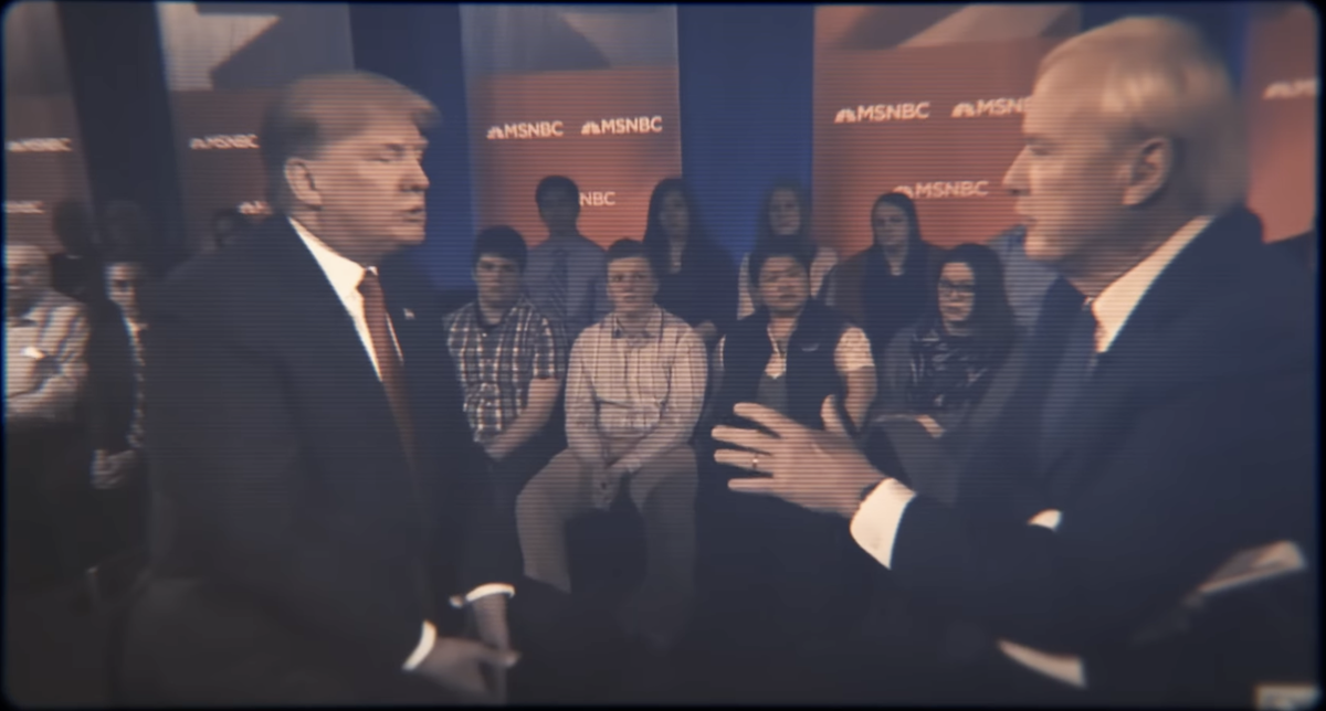 Biden abortion ad screenshot of trump from 2016
