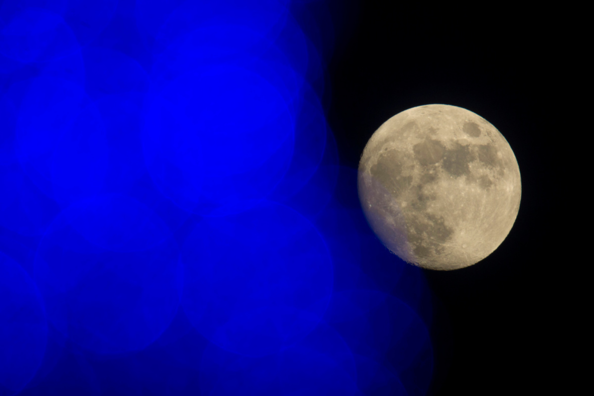 Moon from Beijing, December 2023