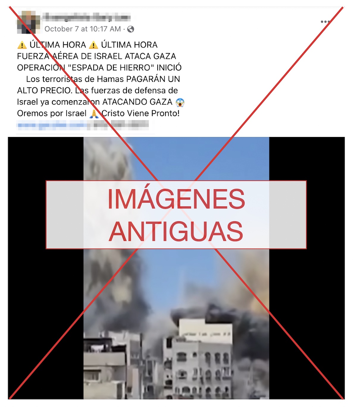 Video muestra cómo la "Fuerza aérea de Israel ataca Gaza" en mayo de 2023