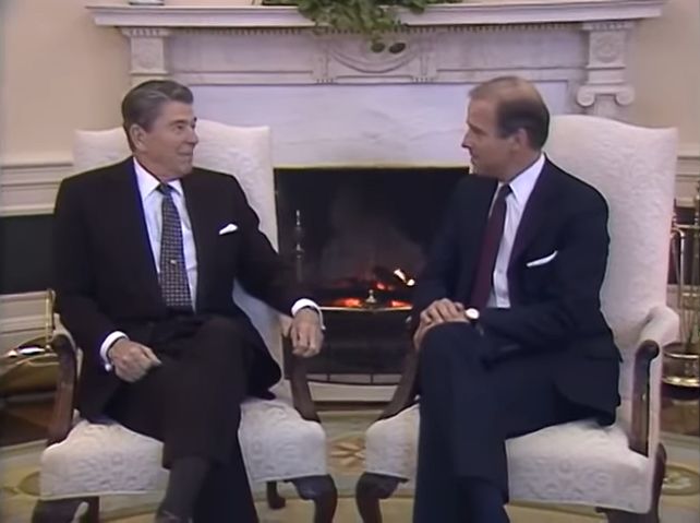 Reagan and Biden