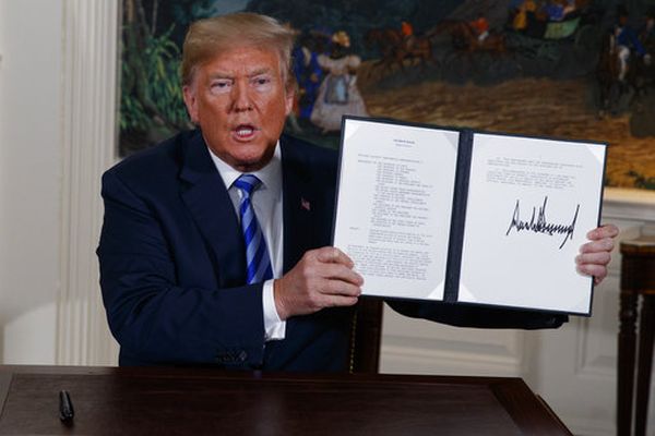 Trump iran pic