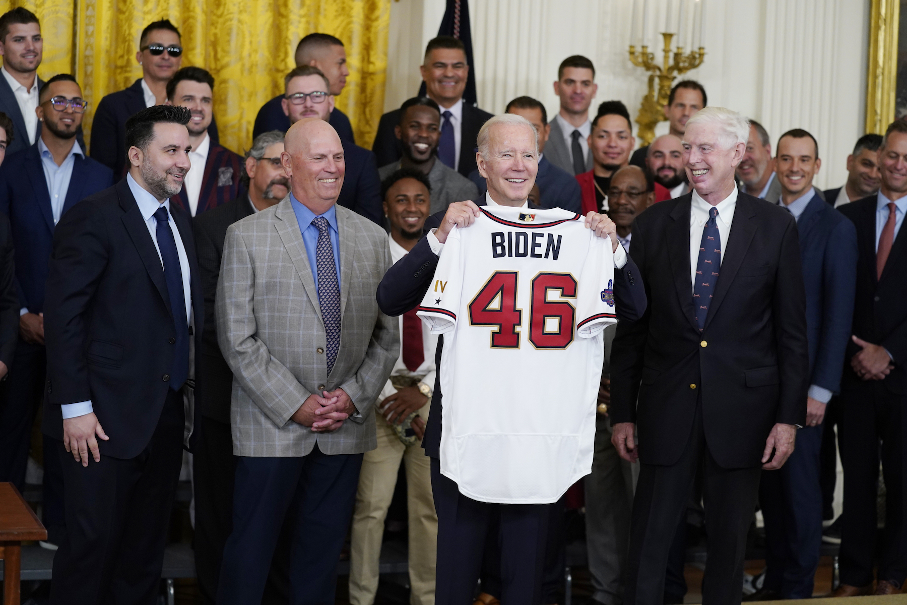 Biden hosts Atlanta Braves, Sept. 26, 2022