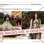 Image accompanying Images show Katy Perry at the 2024 Met Gala.