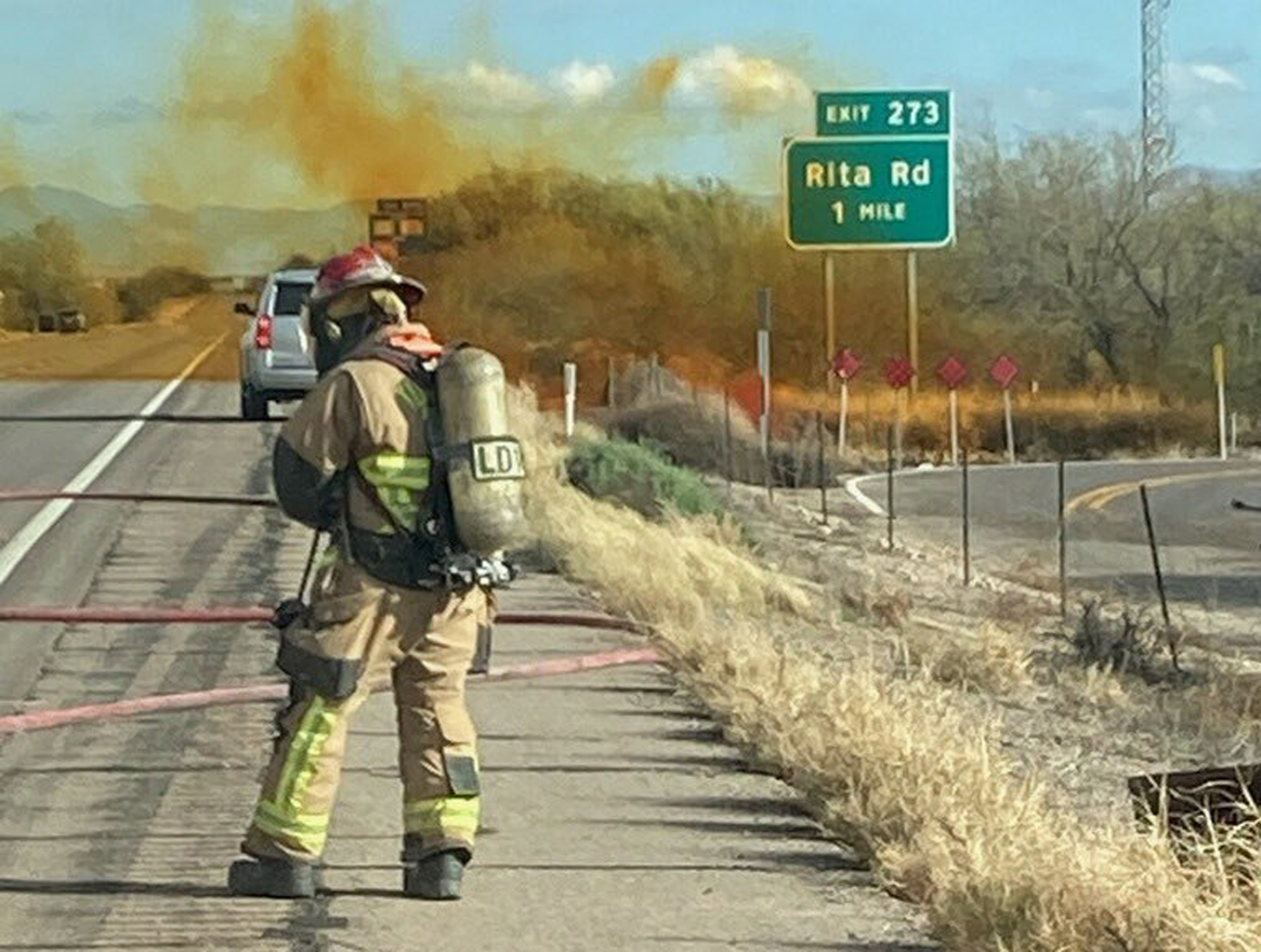 Tucson chemical spill cleanup, Feb. 9, 2023