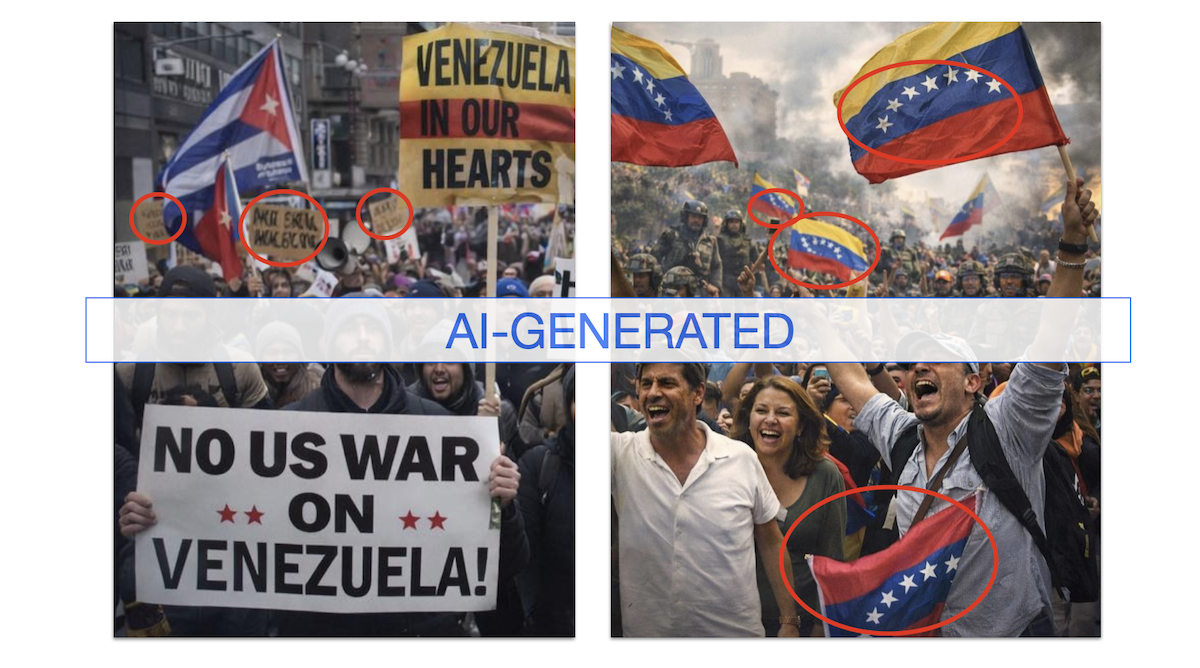 AI-generated images after Maduro capture, 1, 1-05-2026