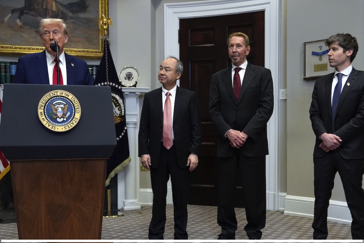 Trump announces Stargate investment in Oval Office