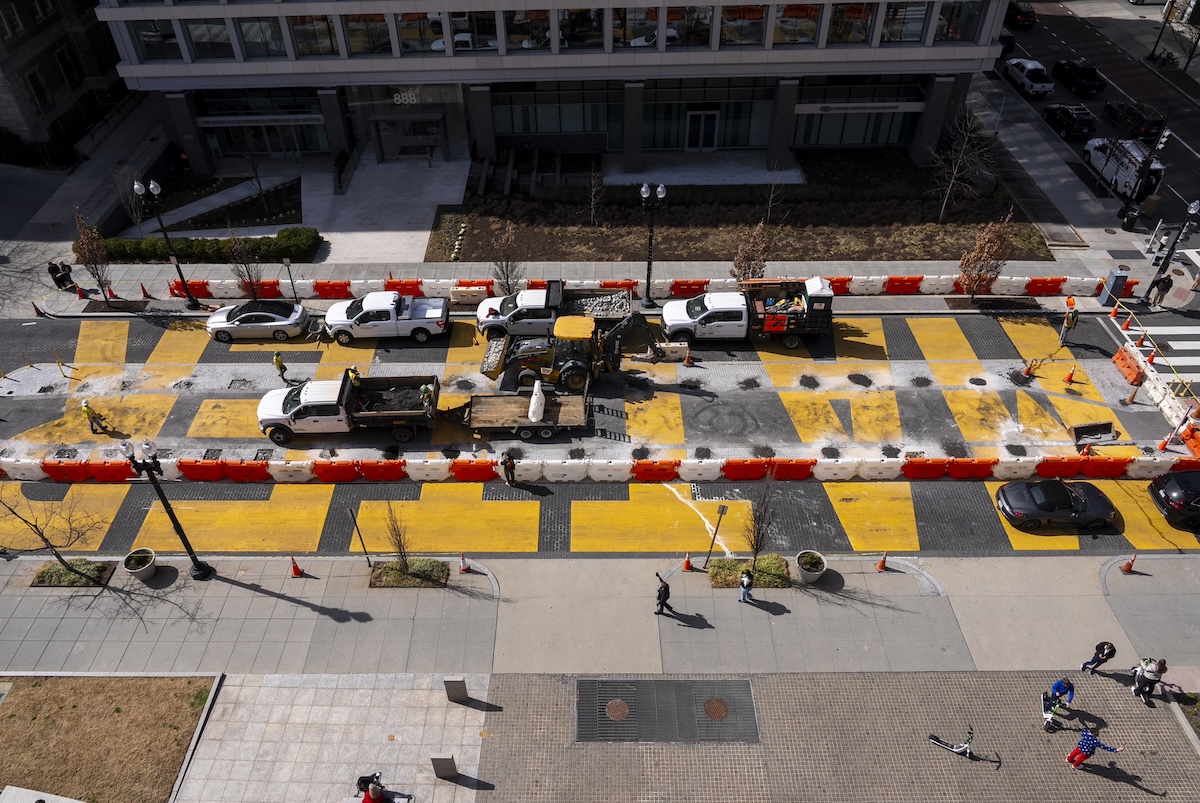 Black Lives Matter plaza removal