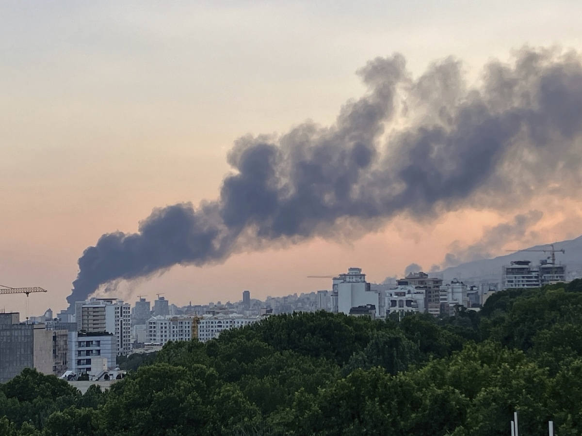 Israeli strike on Iran broadcaster June 2025