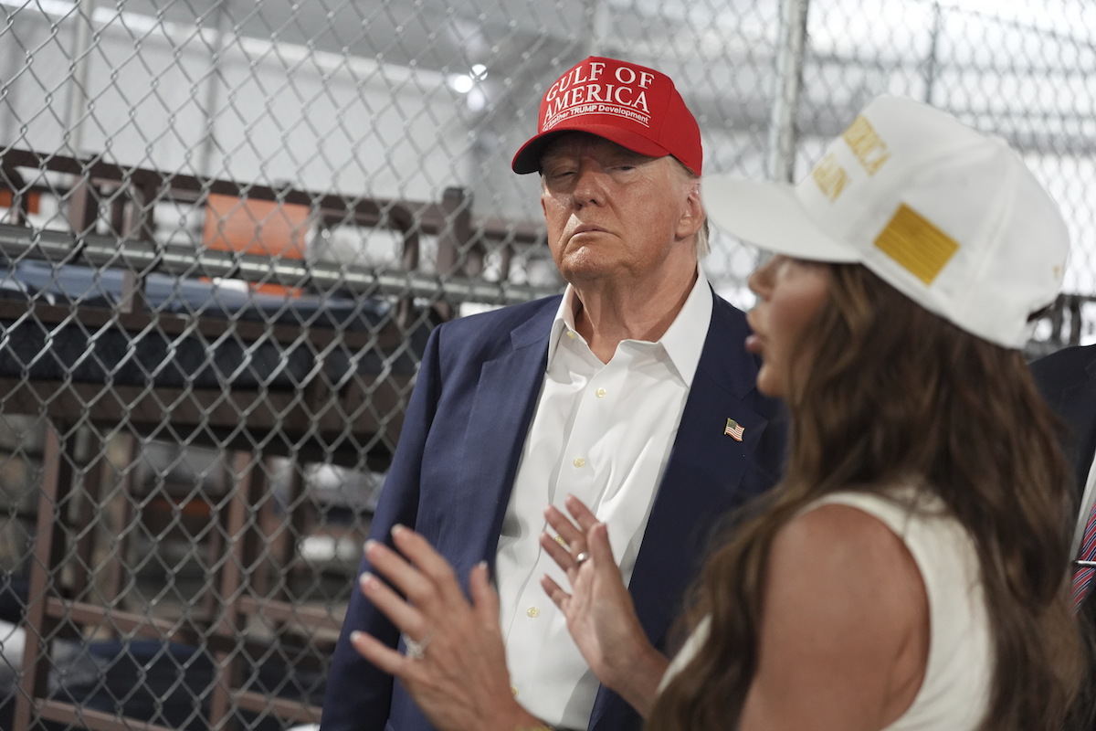 Trump at Alligator Alcatraz 07-01-25