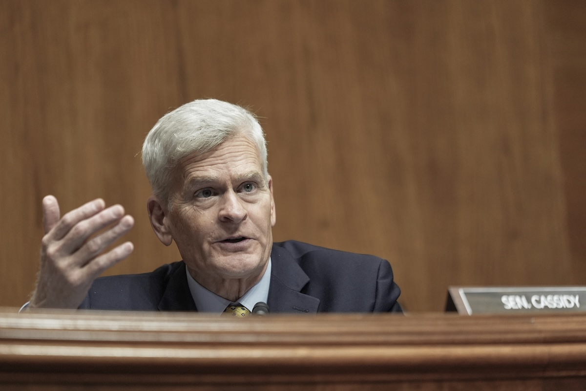 Bill Cassidy art for KFF HSA story 09-