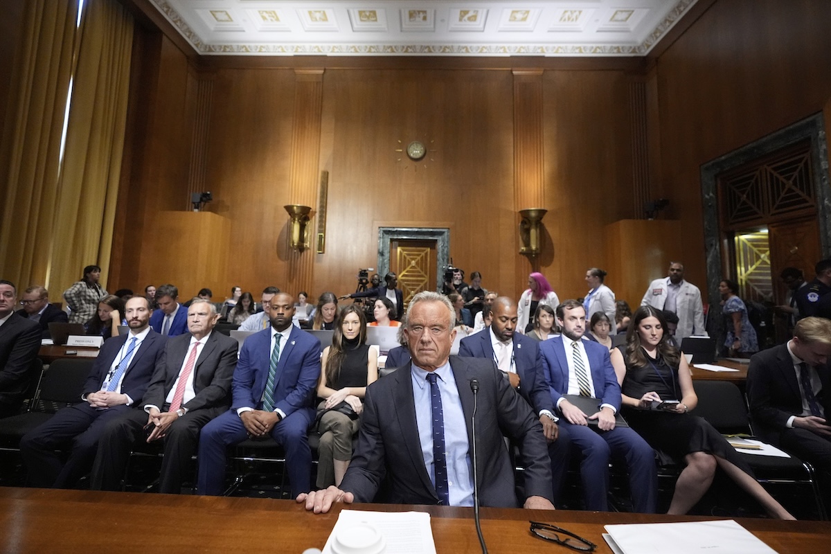 RFK Jr Senate hearing room 9-4-25