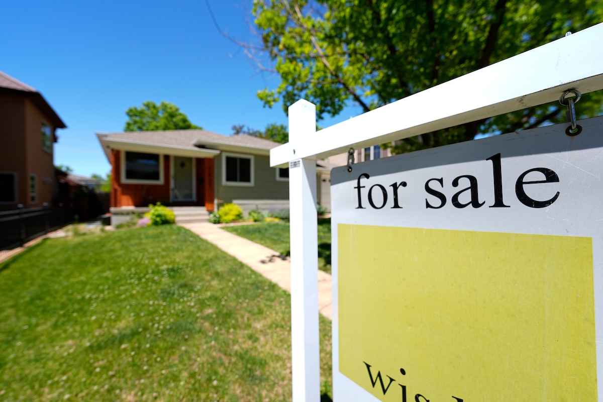 House for sale sign for Trump outside the box ideas story