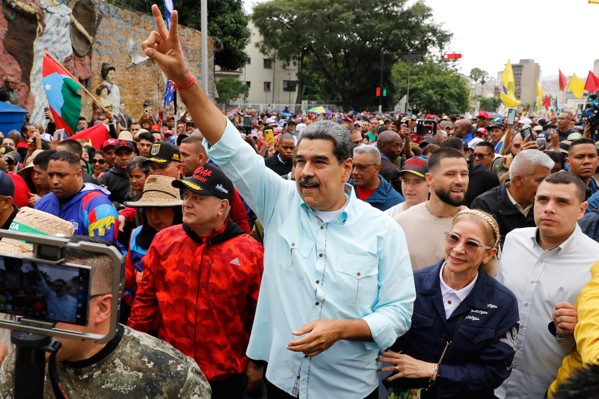 Image of Maduro 12-10-25 in Caracas, Venezuela