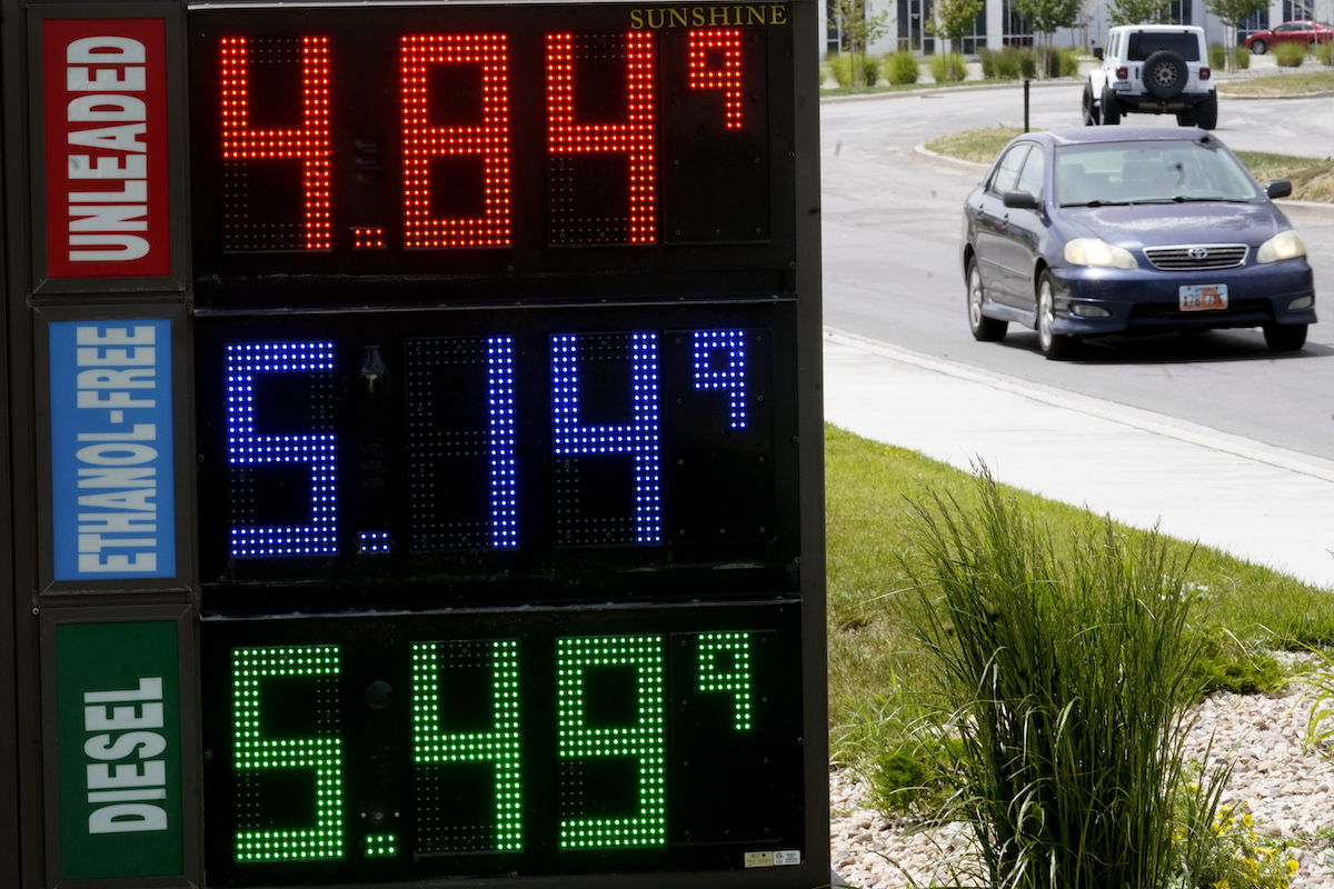 gas prices Salt Lake City June 9 2022