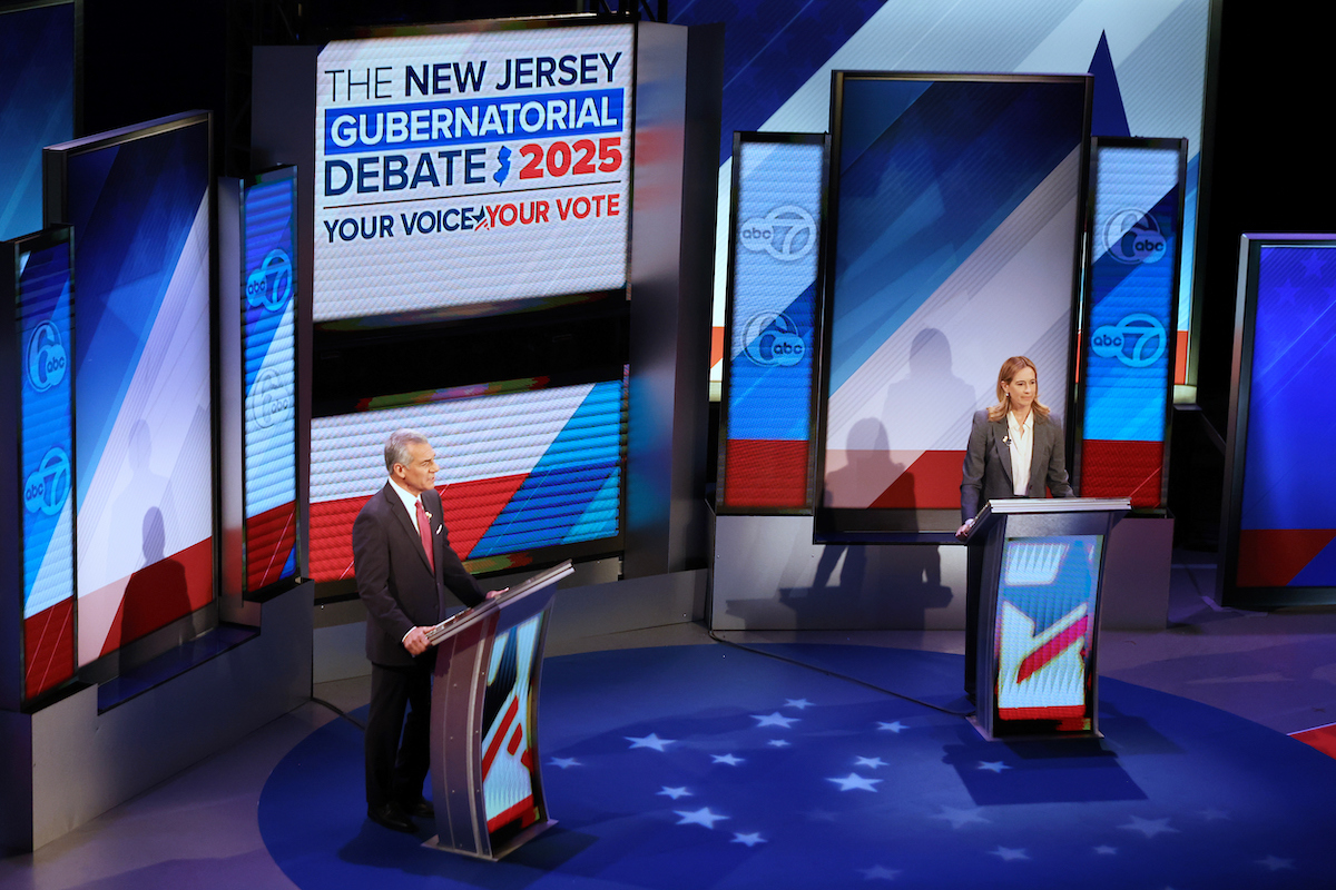NJ gubernatorial debate 10/8/25