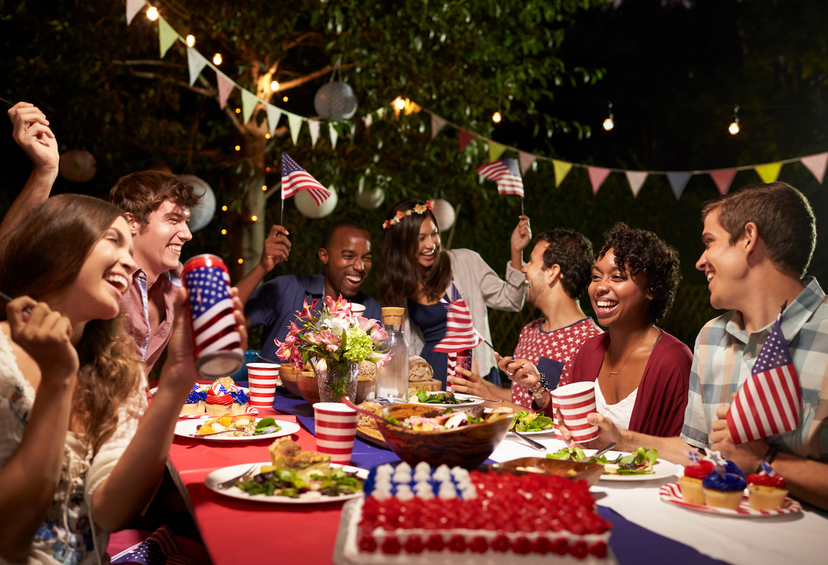 July 4 party young adults