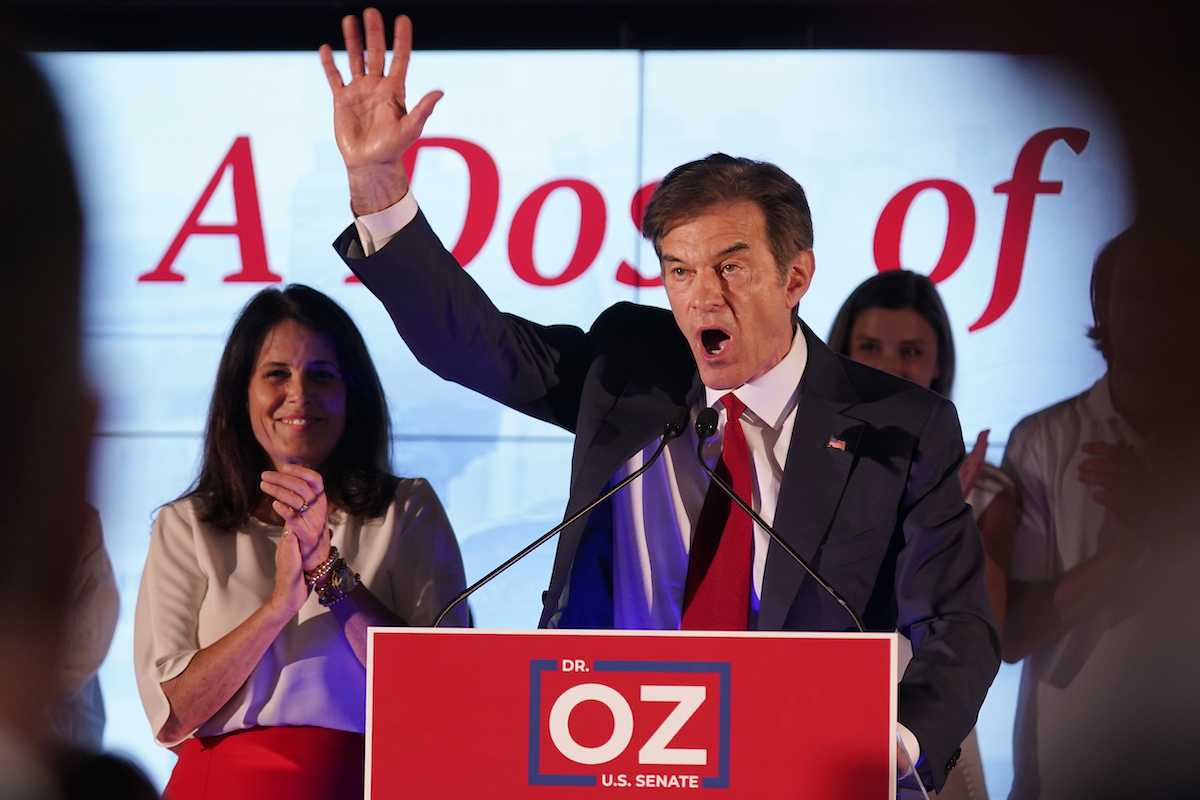 Mehmet Oz 051822 AP