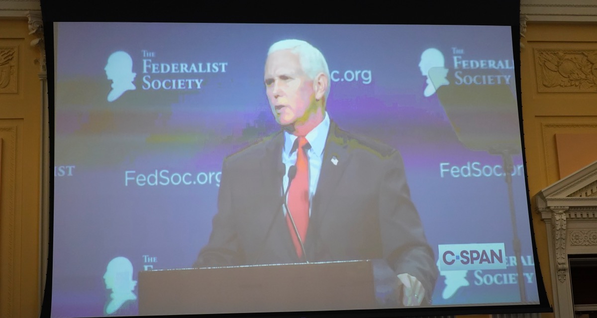Pence in video in Jan. 6 committee hearing