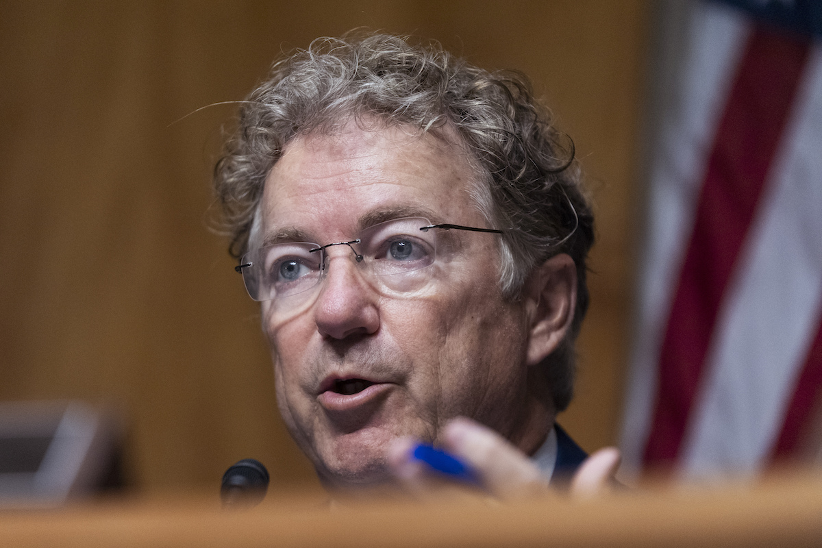 Rand Paul speaks in March 2025 committee hearing