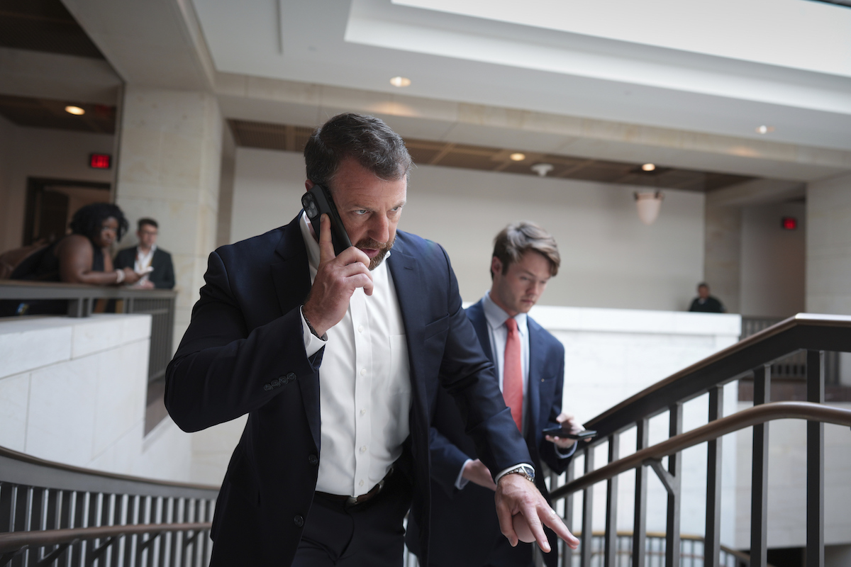 Sen. Markwayne Mullin at Capitol 6-26-25