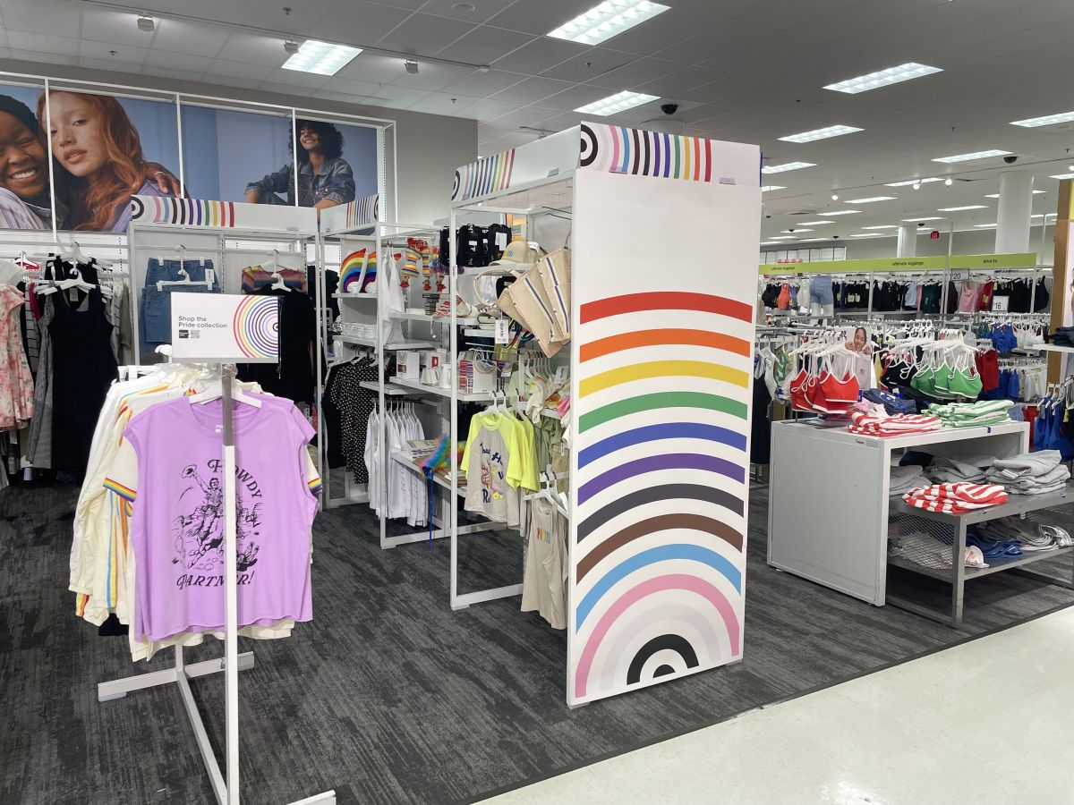Target Pride display at Wheaton, Md.