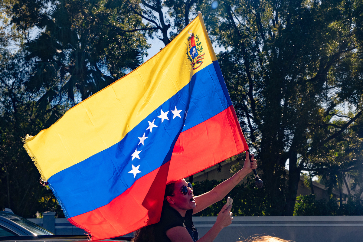 Floridians celebrate Maduro capture in Doral FL Jan 2026