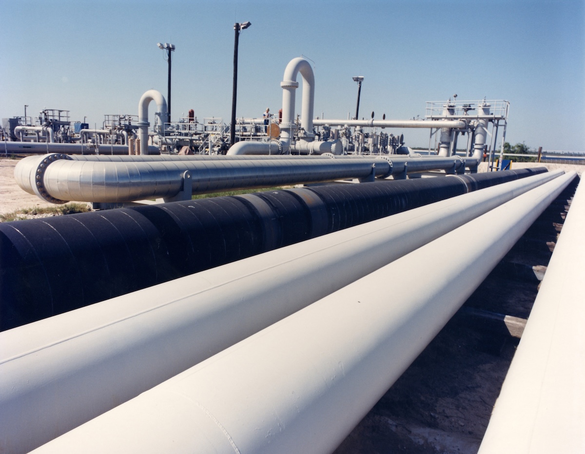 Strategic Petroleum Reserve pipes