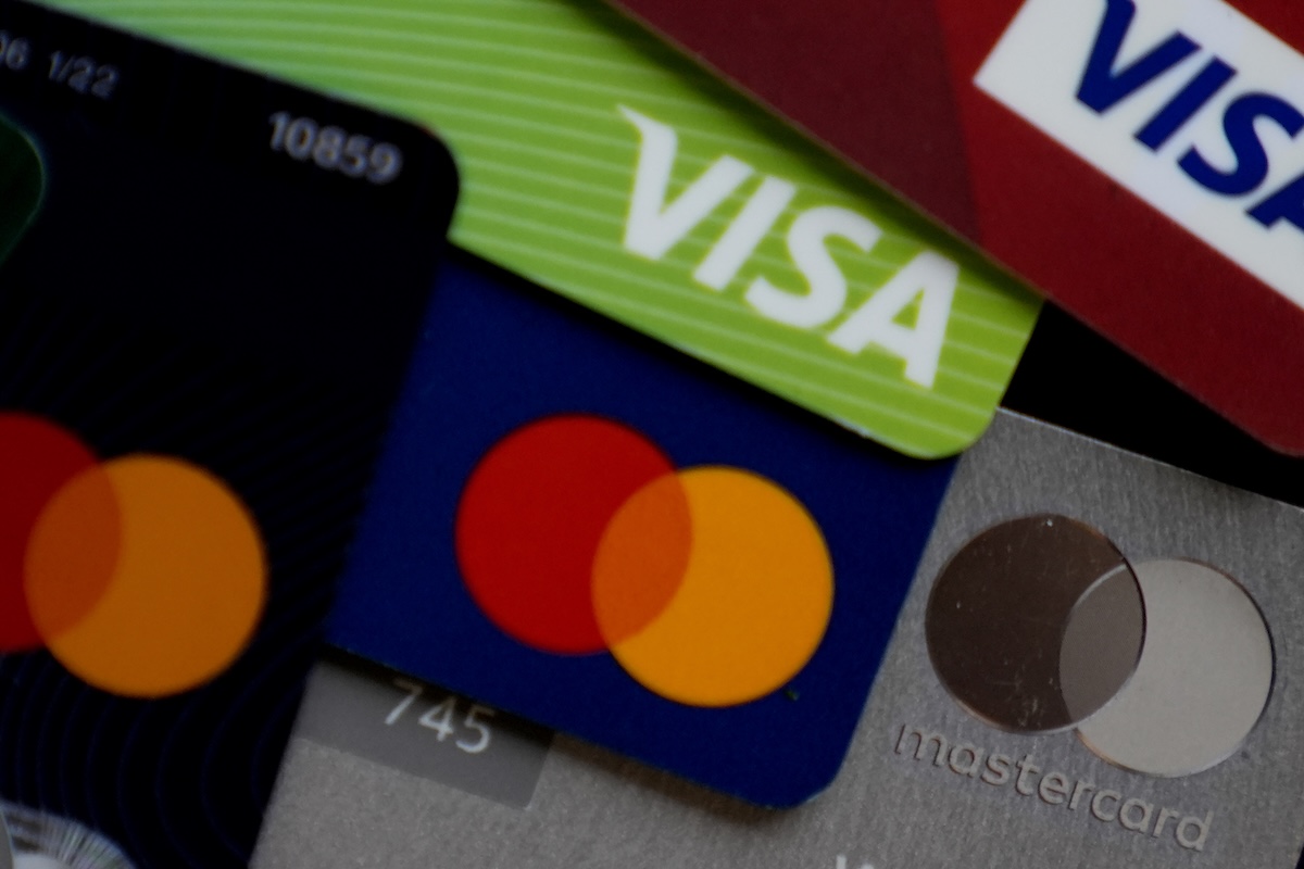 Photo of Visa and Master Cards