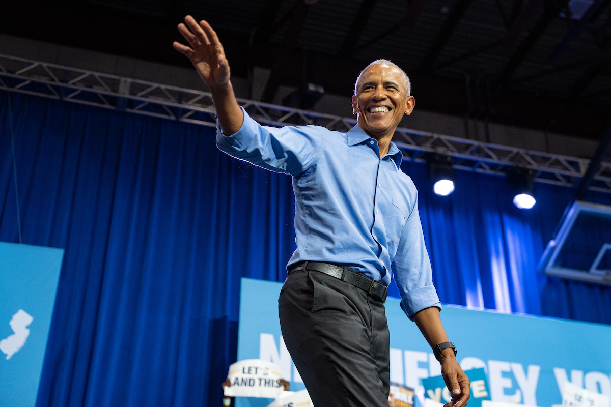 Obama in NJ rally 11-1-2025
