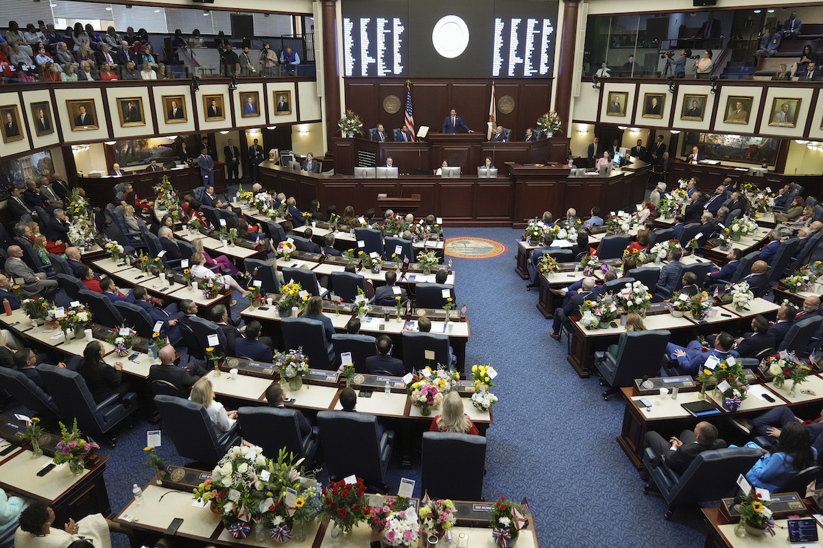 desantis 2025 state of state view of legislature