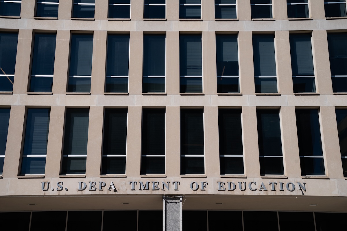 Education Department 03-18-26 Letters Falling Off