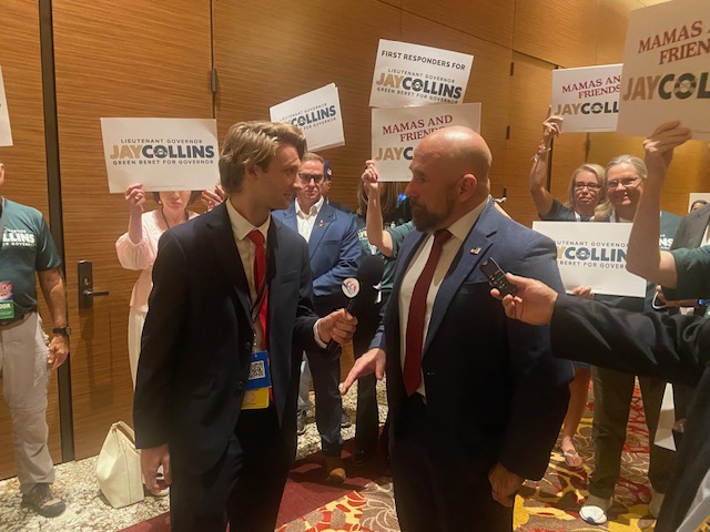 Lt Gov Jay Collins at Florida GOP event 6-27-26