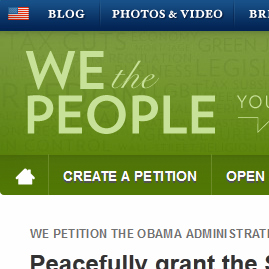 Texas secession petition