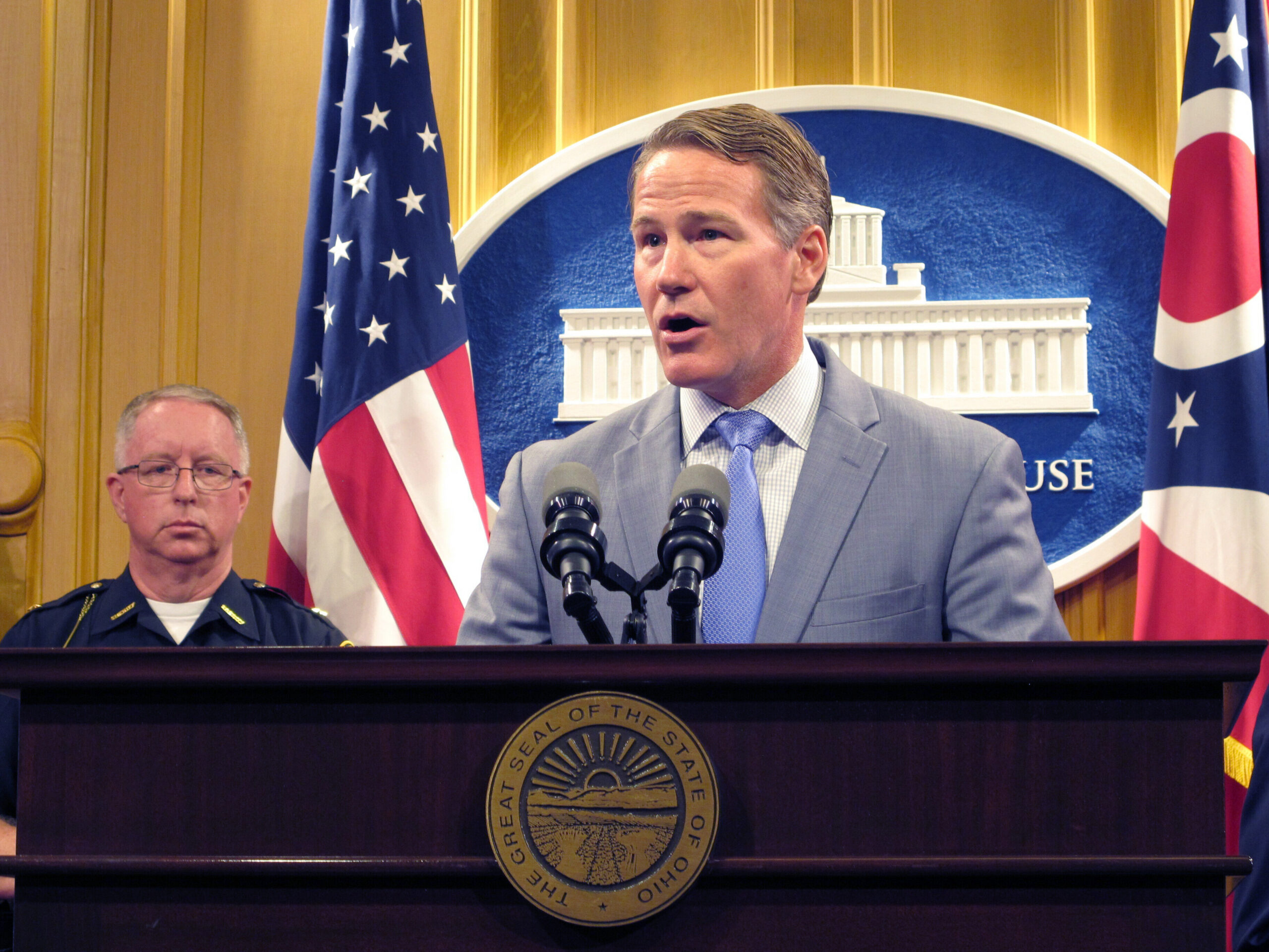 Jon Husted pushed for data centers and tax incentives in Ohio, as Sherrod Brown ads say
