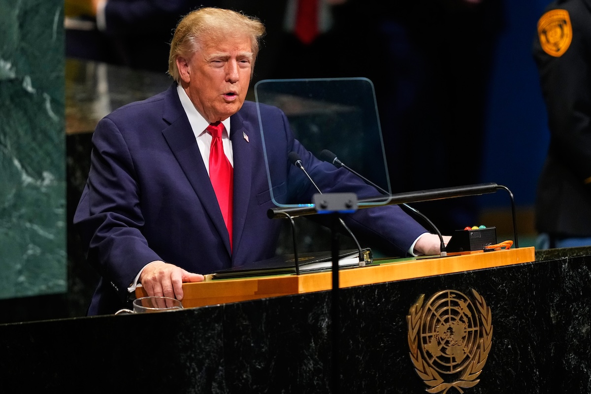 Trump said warnings about AI are from “the same people” who warned of climate change and advocated investigations of him. Alarms over AI are not confined to one group of people, and the loudest warnings lately have come from industry leaders.